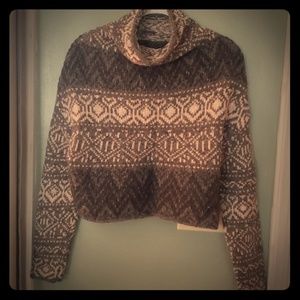 Vince cozy wool cropped sweater